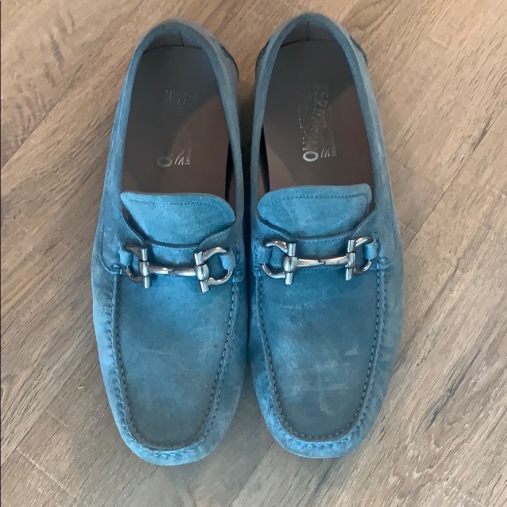 Lightly used Ferragamo loafers
